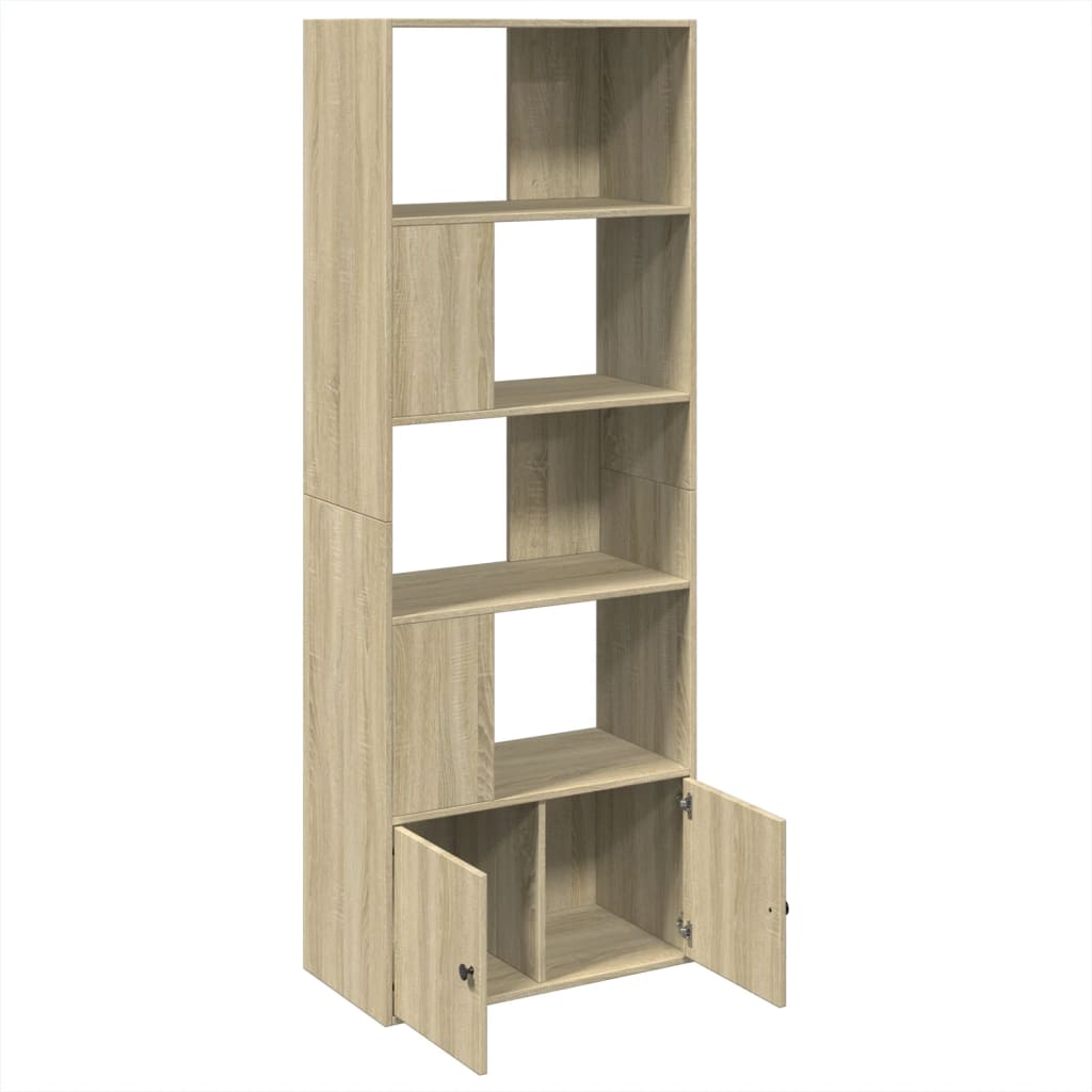 vidaXL Bibliotecă, stejar sonoma, 70x36x189 cm, lemn compozit vidaXL Bibliotecă, stejar sonoma, 70x36x189 cm, lemn compozit