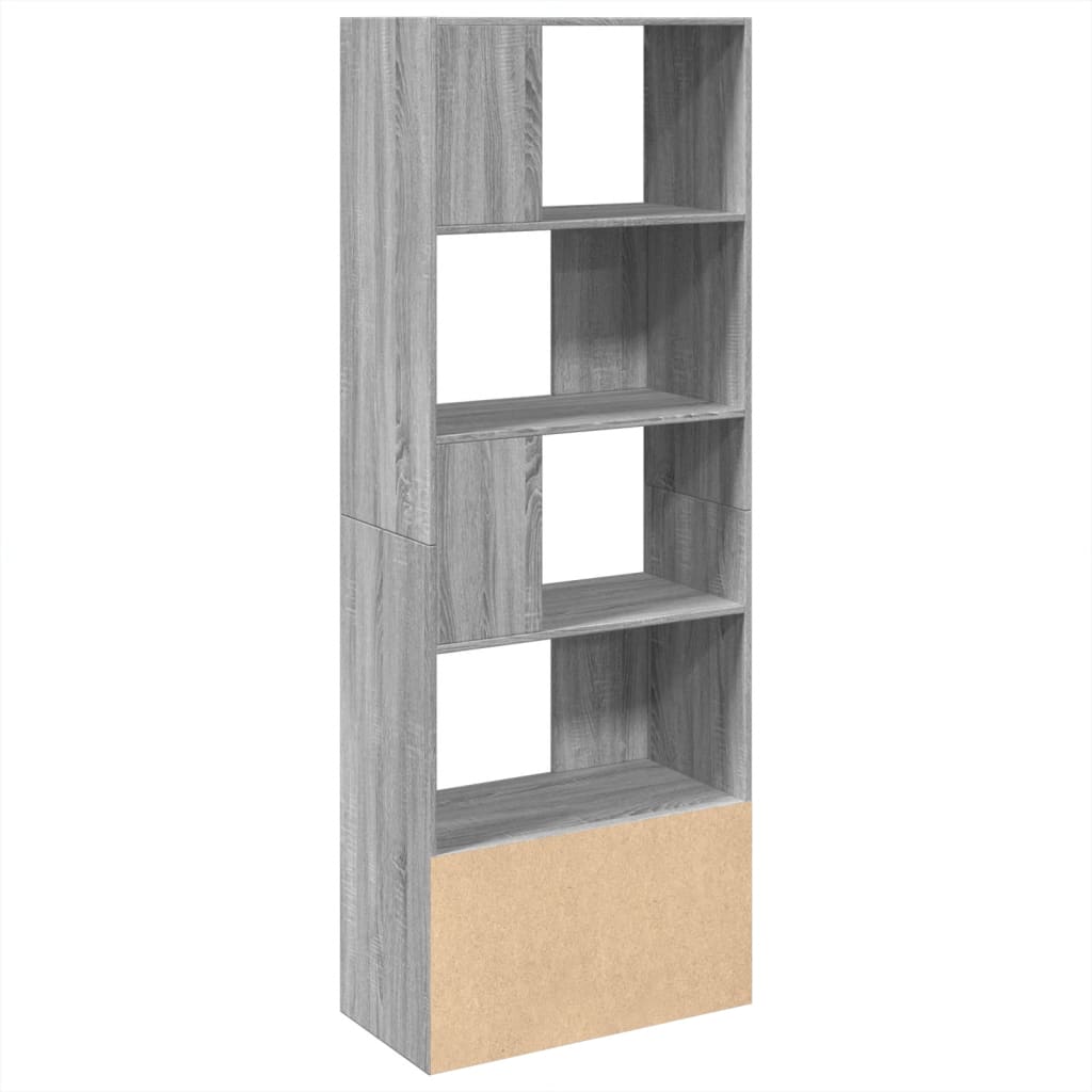 vidaXL Bibliotecă, gri sonoma, 70x36x189 cm, lemn prelucrat vidaXL Bibliotecă, gri sonoma, 70x36x189 cm, lemn prelucrat