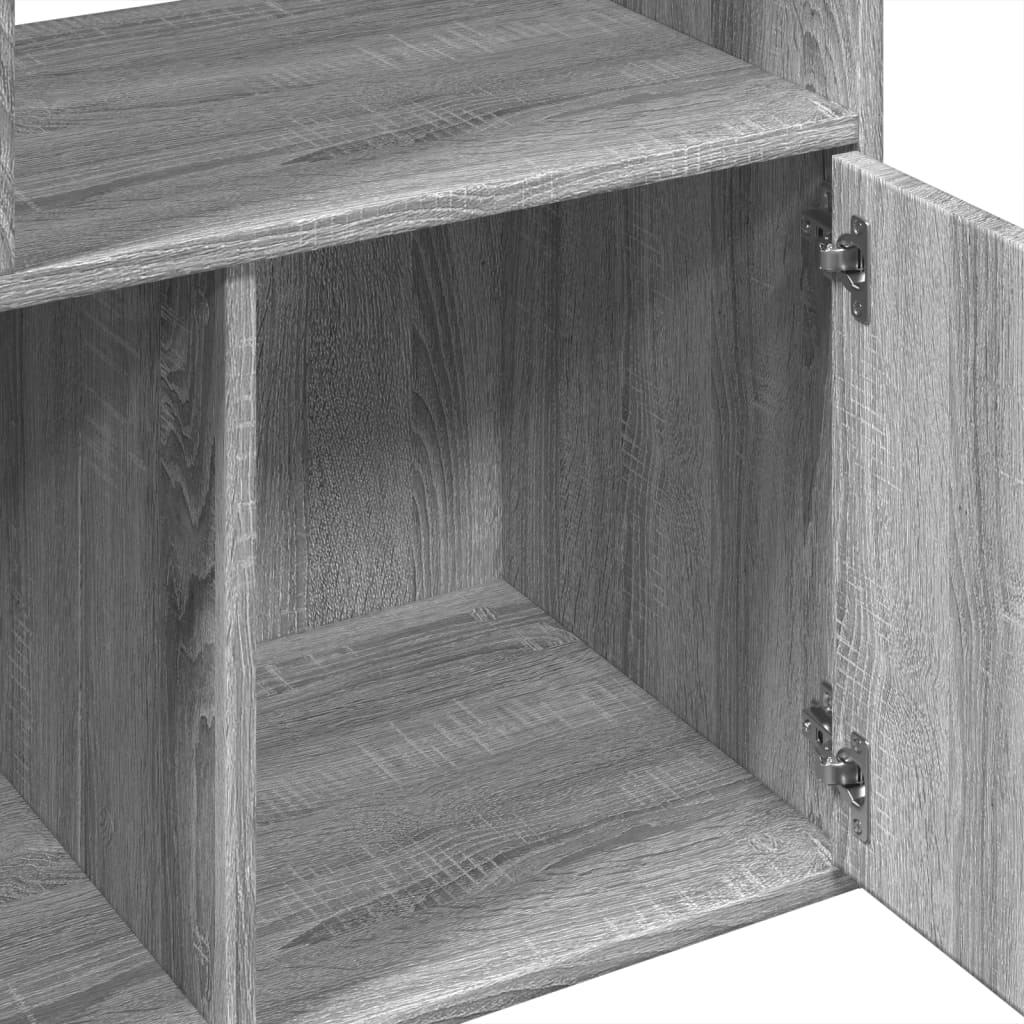 vidaXL Bibliotecă, gri sonoma, 70x36x189 cm, lemn prelucrat vidaXL Bibliotecă, gri sonoma, 70x36x189 cm, lemn prelucrat