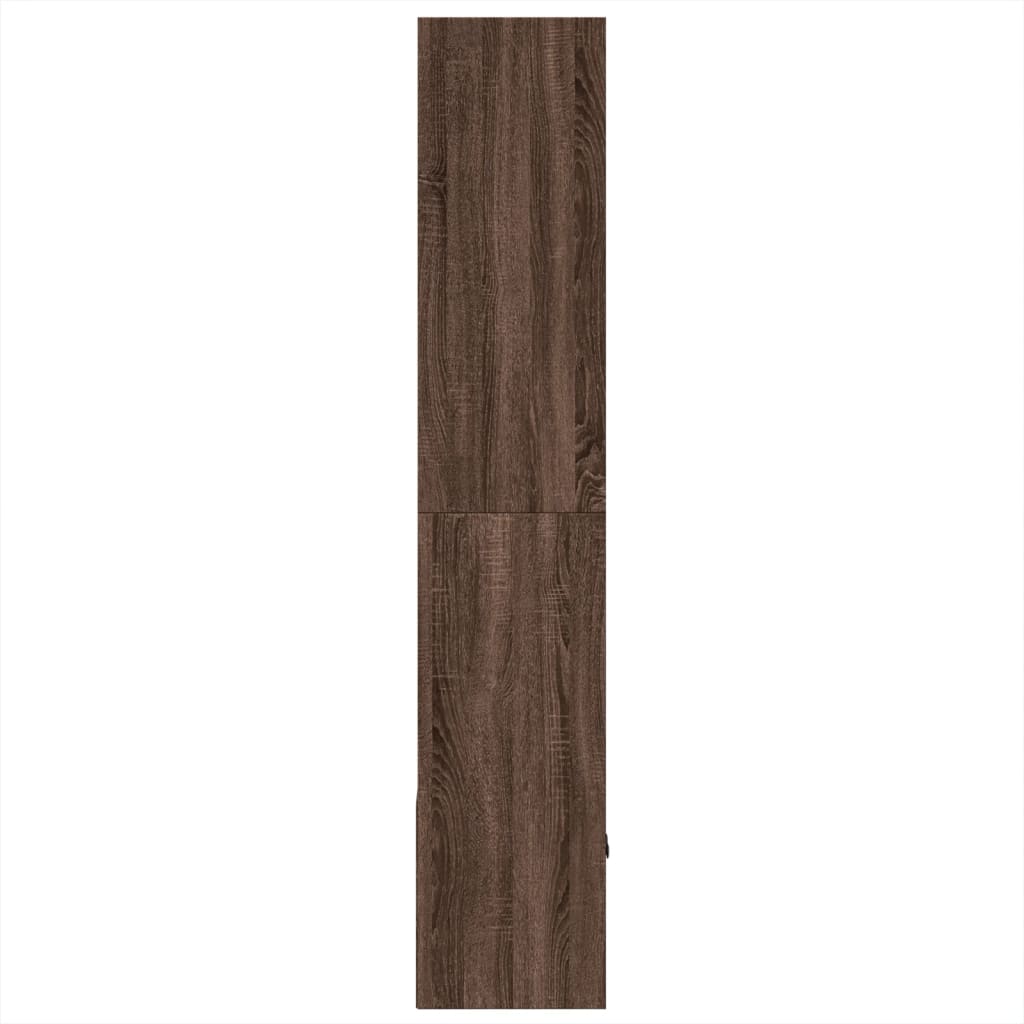 vidaXL Bibliotecă, stejar maro, 70x36x189 cm, lemn prelucrat vidaXL Bibliotecă, stejar maro, 70x36x189 cm, lemn prelucrat