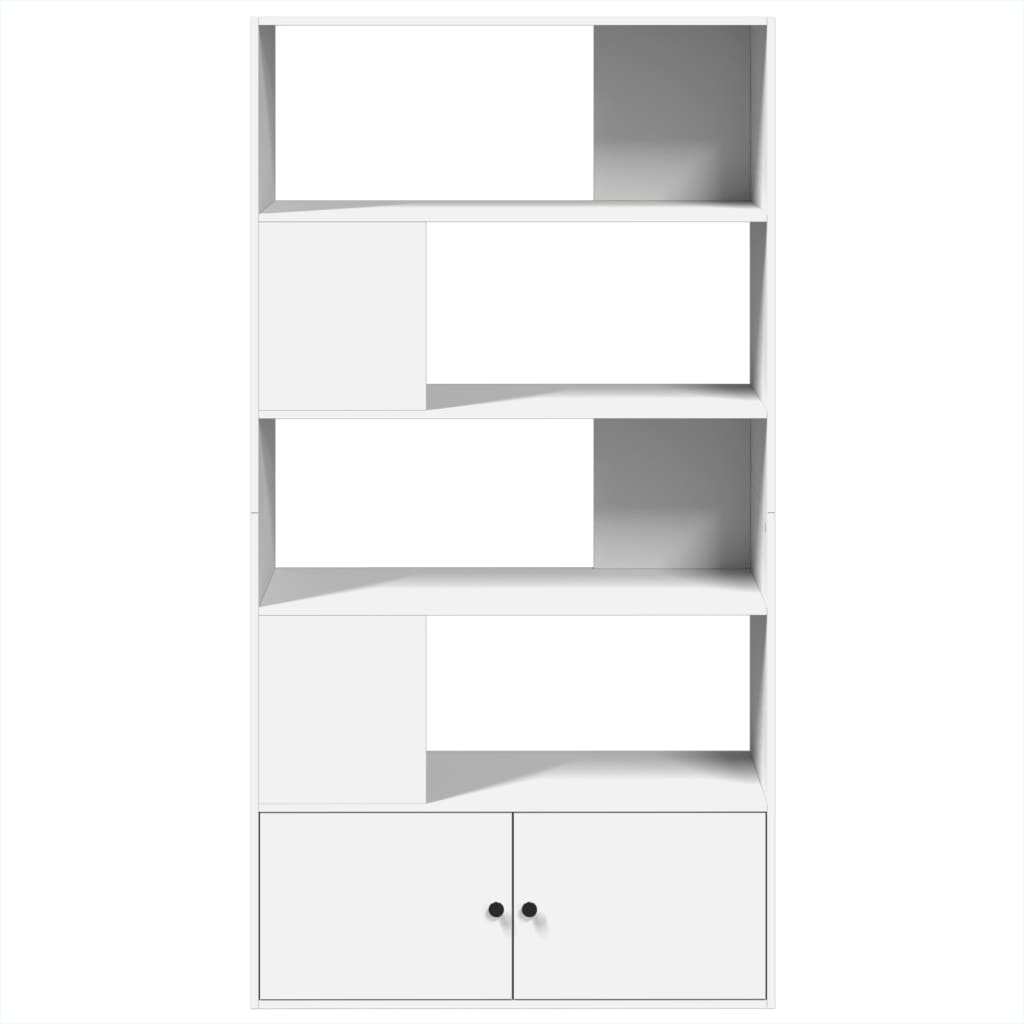 vidaXL Bibliotecă, alb, 100x36x189 cm, lemn prelucrat vidaXL Bibliotecă, alb, 100x36x189 cm, lemn prelucrat