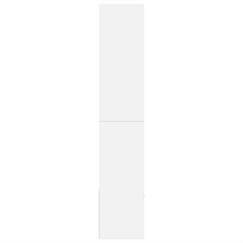 vidaXL Bibliotecă, alb, 100x36x189 cm, lemn prelucrat vidaXL Bibliotecă, alb, 100x36x189 cm, lemn prelucrat