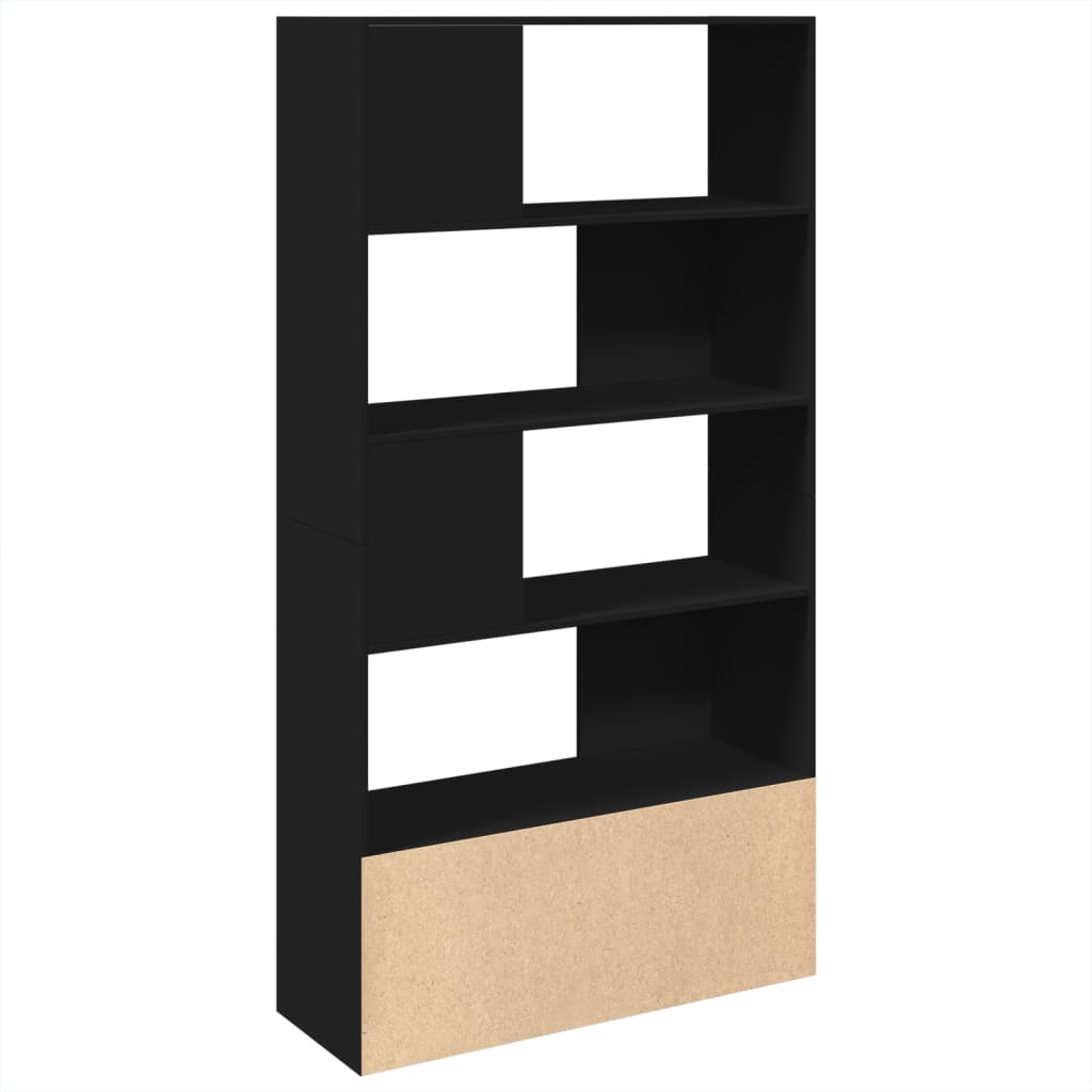 vidaXL Bibliotecă, negru, 100x36x189 cm, lemn prelucrat vidaXL Bibliotecă, negru, 100x36x189 cm, lemn prelucrat
