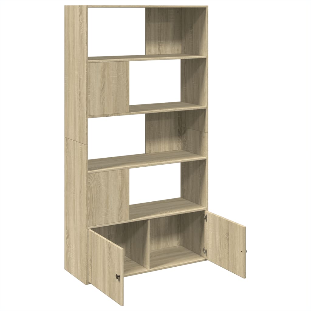 vidaXL Bibliotecă, stejar sonoma, 100x36x189 cm, lemn prelucrat vidaXL Bibliotecă, stejar sonoma, 100x36x189 cm, lemn prelucrat