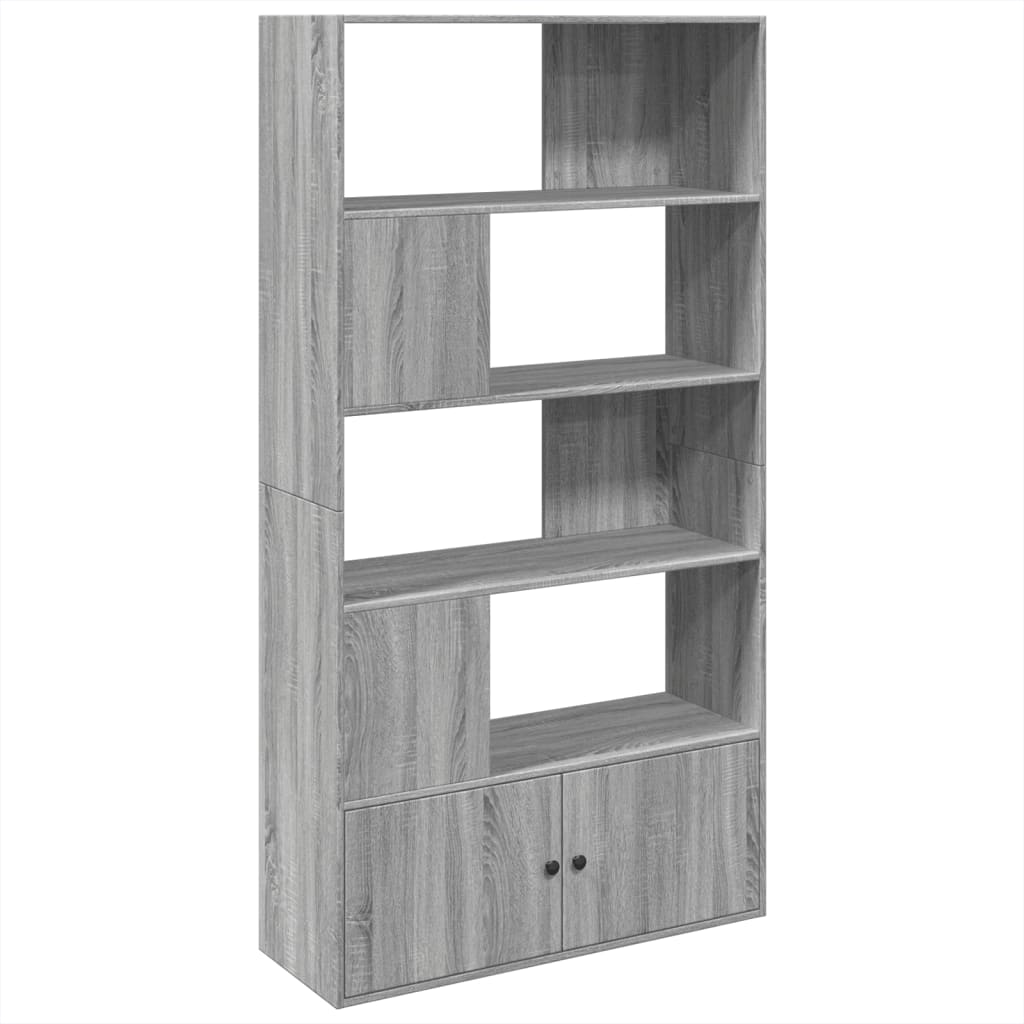 vidaXL Bibliotecă, gri sonoma, 100x36x189 cm, lemn prelucrat vidaXL Bibliotecă, gri sonoma, 100x36x189 cm, lemn prelucrat