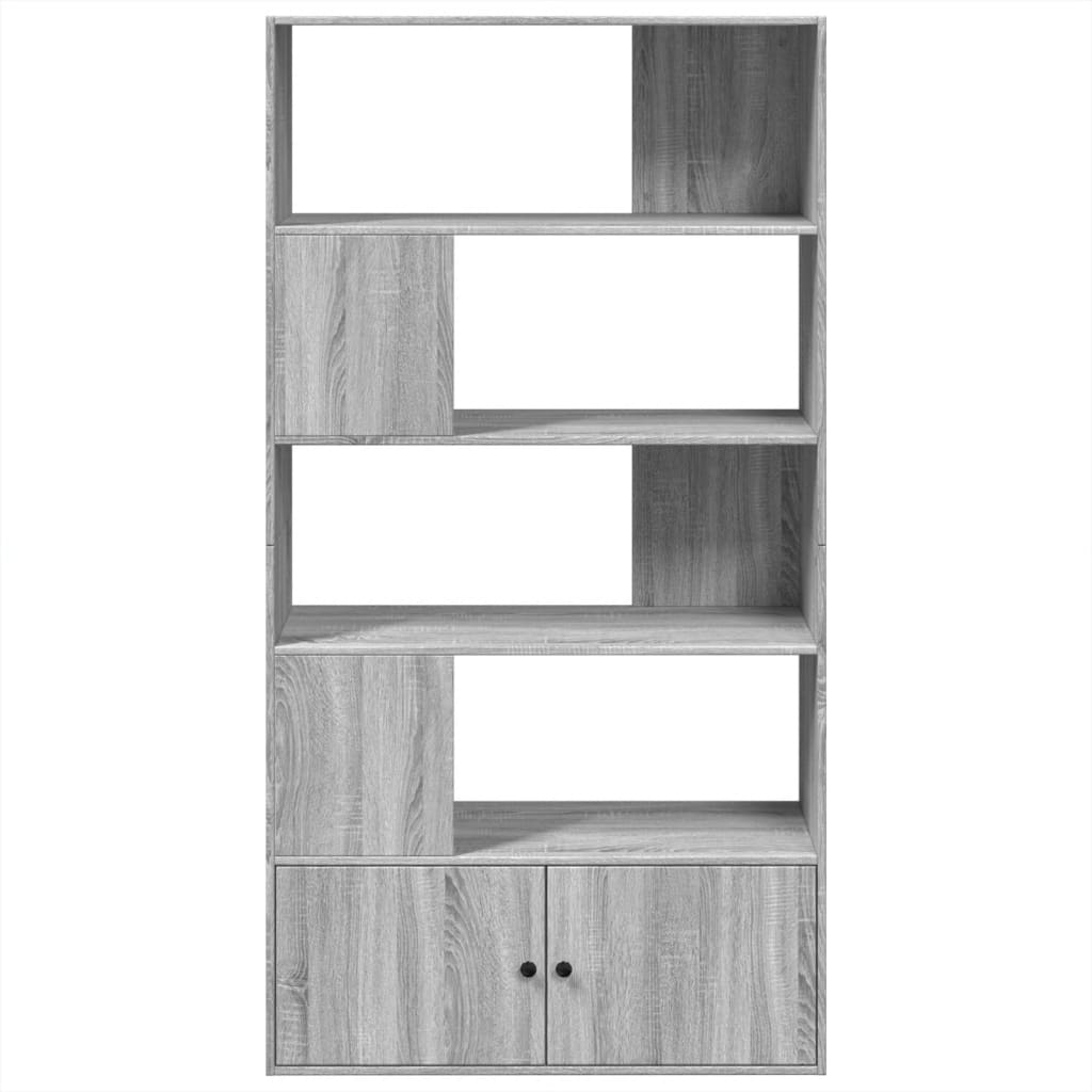 vidaXL Bibliotecă, gri sonoma, 100x36x189 cm, lemn prelucrat vidaXL Bibliotecă, gri sonoma, 100x36x189 cm, lemn prelucrat