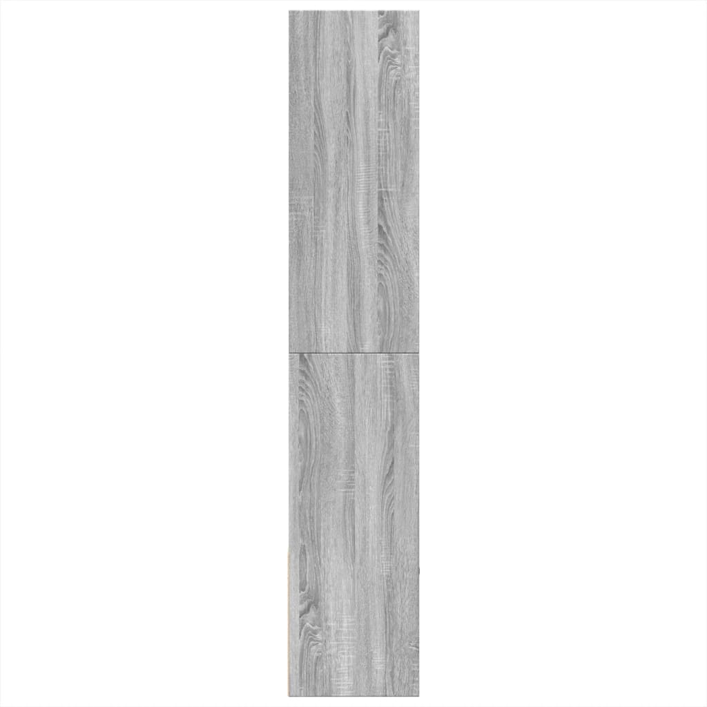 vidaXL Bibliotecă, gri sonoma, 100x36x189 cm, lemn prelucrat vidaXL Bibliotecă, gri sonoma, 100x36x189 cm, lemn prelucrat