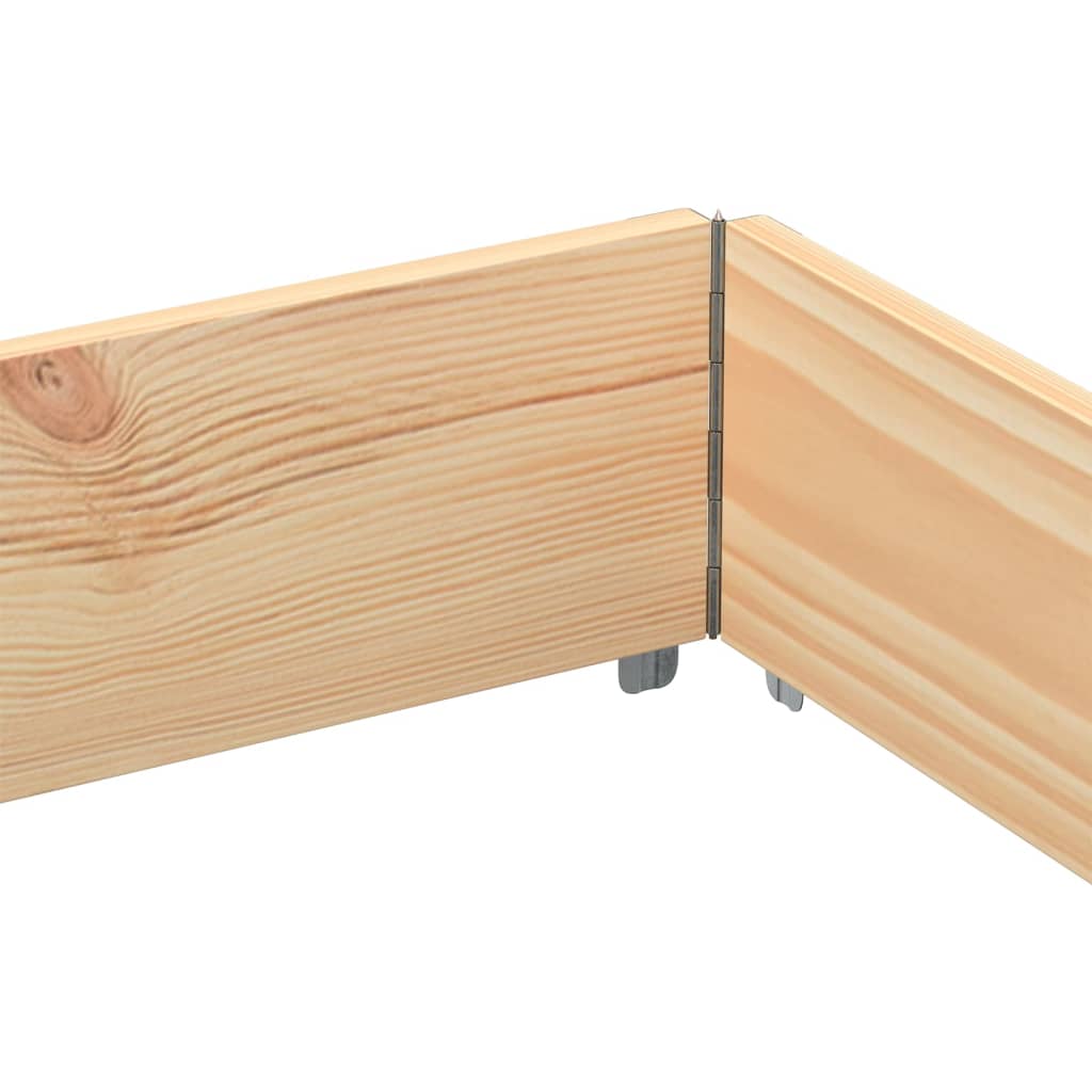 vidaXL Rame pentru paleți, 3 buc., 150x100 cm, lemn masiv de pin vidaXL Rame pentru paleți, 3 buc., 150x100 cm, lemn masiv de pin