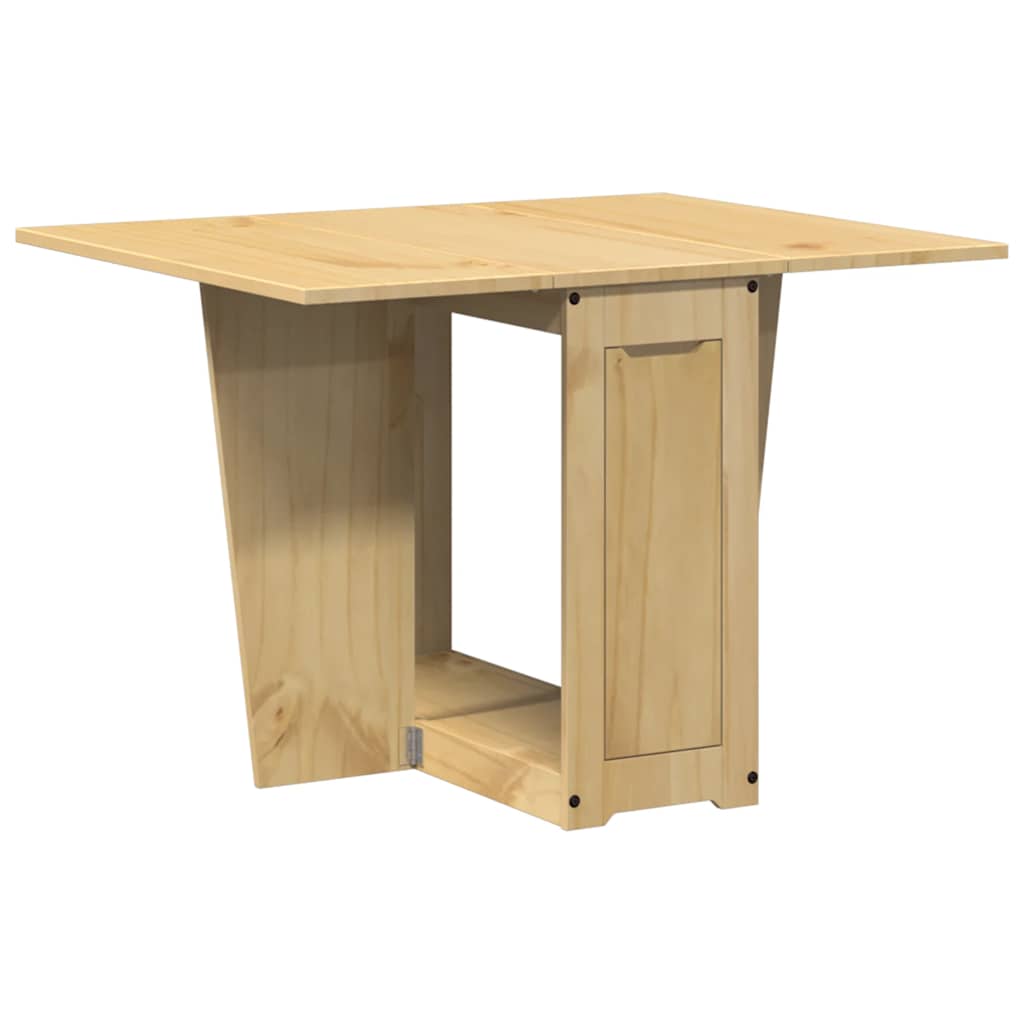 vidaXL Set mobilier tip fluture Corona, pliabil 5 piese maro lemn pin vidaXL Set mobilier tip fluture Corona, pliabil 5 piese maro lemn pin