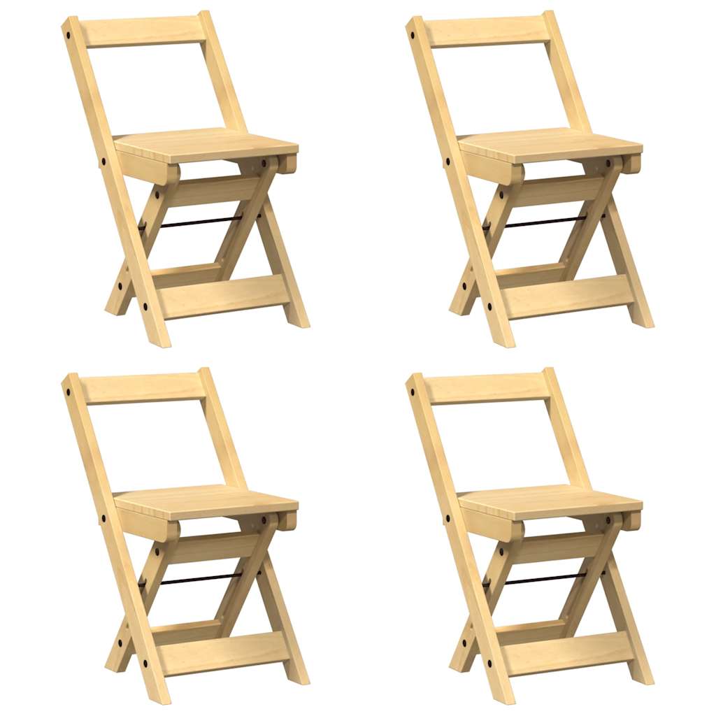 vidaXL Set mobilier tip fluture Corona, pliabil 5 piese maro lemn pin vidaXL Set mobilier tip fluture Corona, pliabil 5 piese maro lemn pin