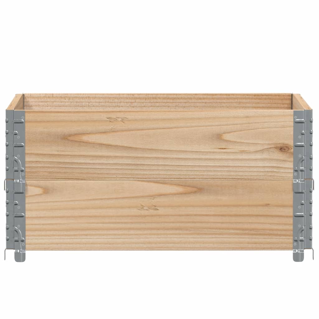 vidaXL Jardinieră de grădină, 80x60 cm, lemn masiv de pin vidaXL Jardinieră de grădină, 80x60 cm, lemn masiv de pin