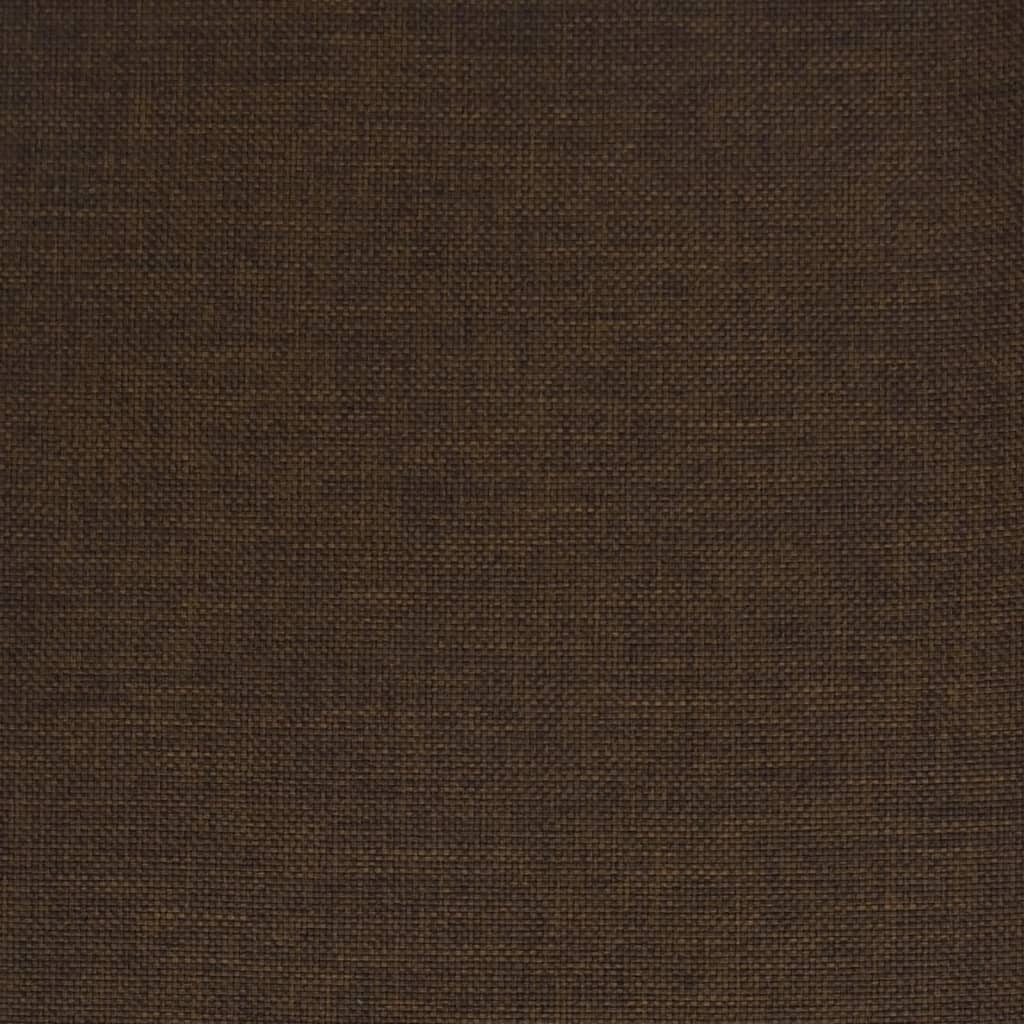 vidaXL Fotoliu de masaj cu ridicare, maro închis, material textil vidaXL Fotoliu de masaj cu ridicare, maro închis, material textil