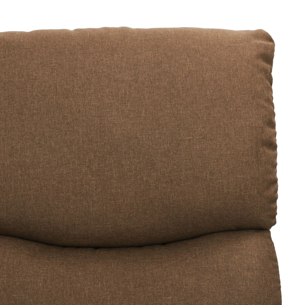 vidaXL Fotoliu de masaj cu ridicare, gri taupe, material textil vidaXL Fotoliu de masaj cu ridicare, gri taupe, material textil