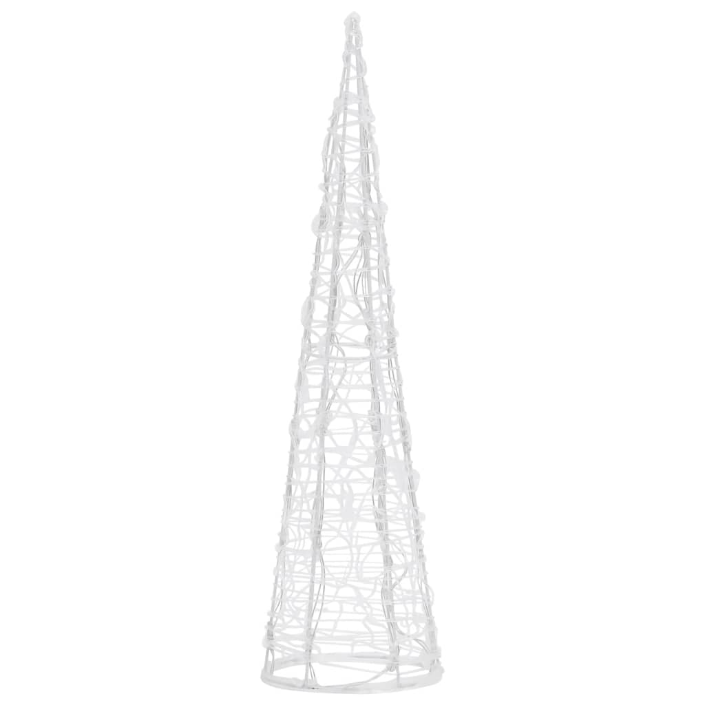 vidaXL Piramidă decorativă con de lumini cu LED albastru 60 cm acril vidaXL Piramidă decorativă con de lumini cu LED albastru 60 cm acril
