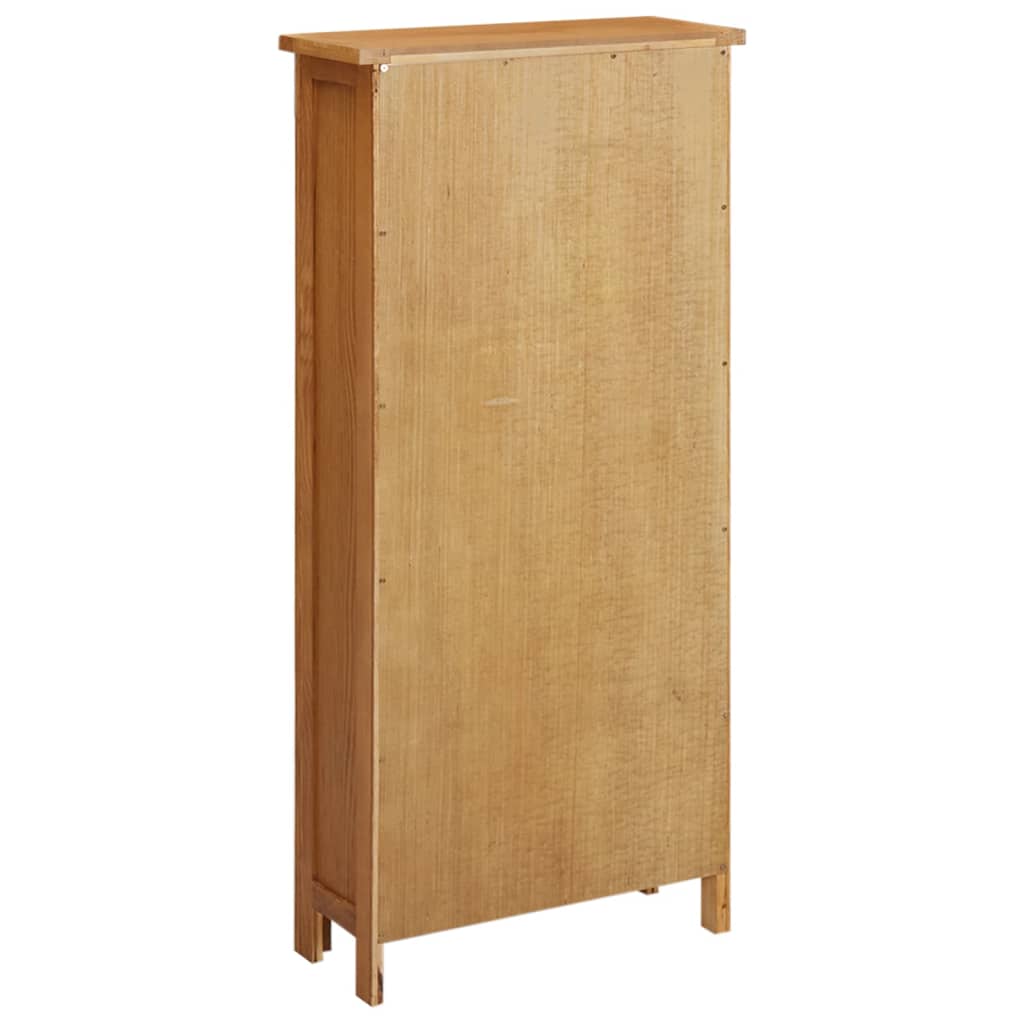 vidaXL Dulap de depozitare, 50x22x110 cm, lemn masiv de stejar vidaXL Dulap de depozitare, 50x22x110 cm, lemn masiv de stejar