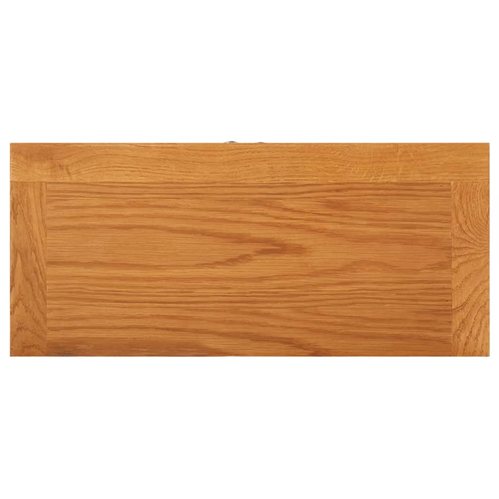 vidaXL Dulap de depozitare, 50x22x110 cm, lemn masiv de stejar vidaXL Dulap de depozitare, 50x22x110 cm, lemn masiv de stejar