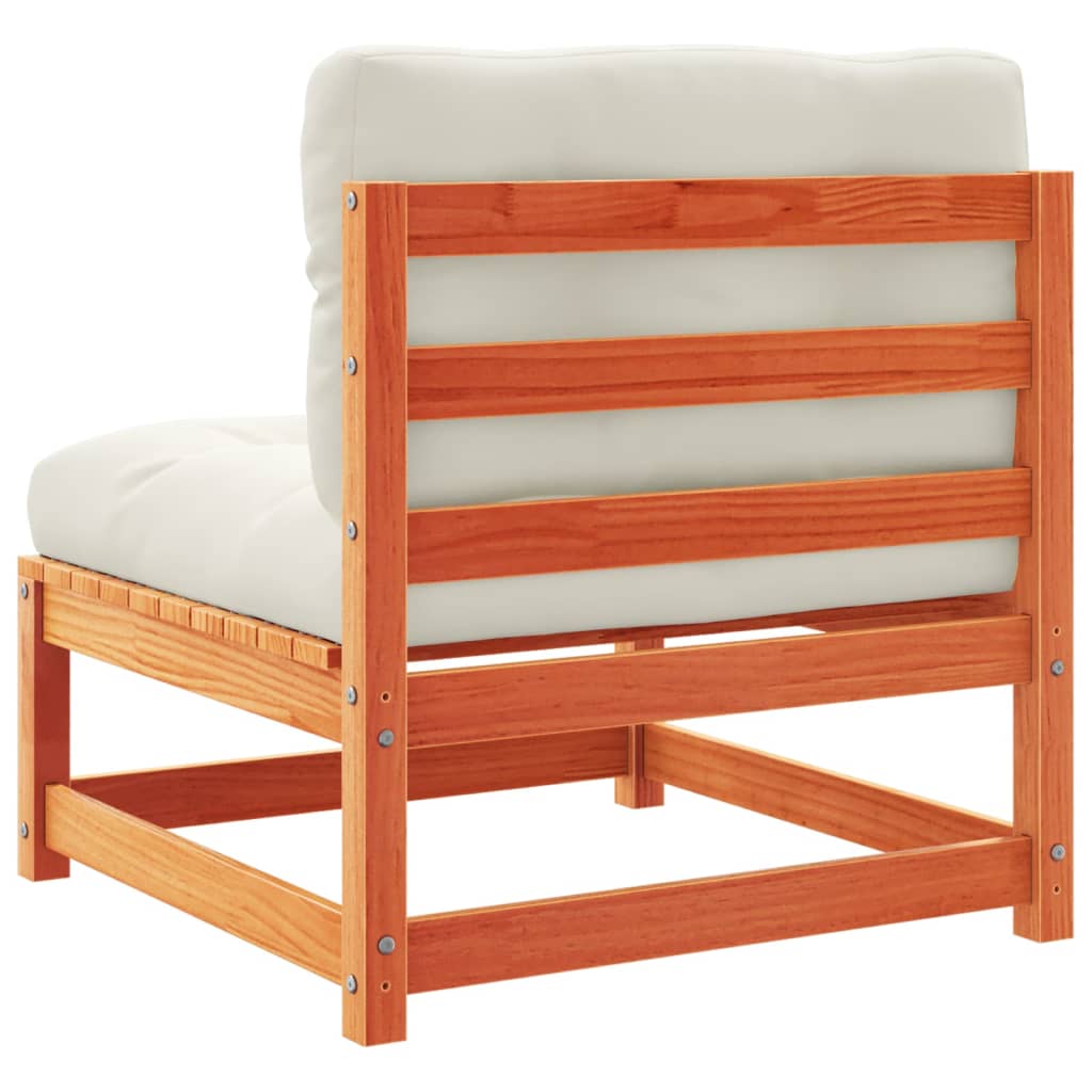 vidaXL Set mobilier de grădină cu perne, 9 piese, lemn masiv de pin vidaXL Set mobilier de grădină cu perne, 9 piese, lemn masiv de pin