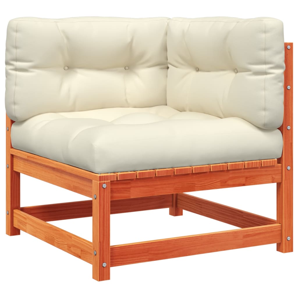 vidaXL Set mobilier de grădină cu perne, 9 piese, lemn masiv de pin vidaXL Set mobilier de grădină cu perne, 9 piese, lemn masiv de pin