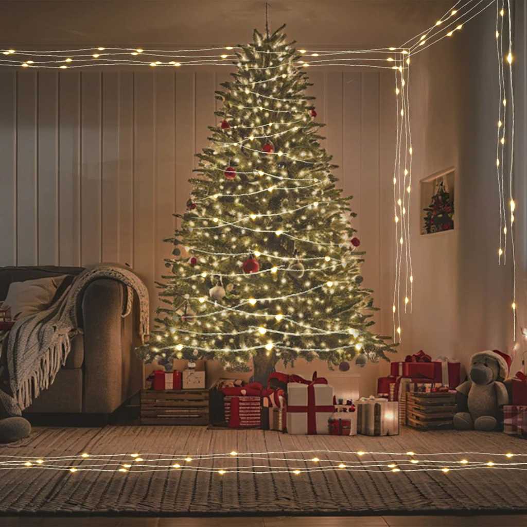 vidaXL Instalație cu 300 LED-uri, alb cald, 30 m vidaXL Instalație cu 300 LED-uri, alb cald, 30 m