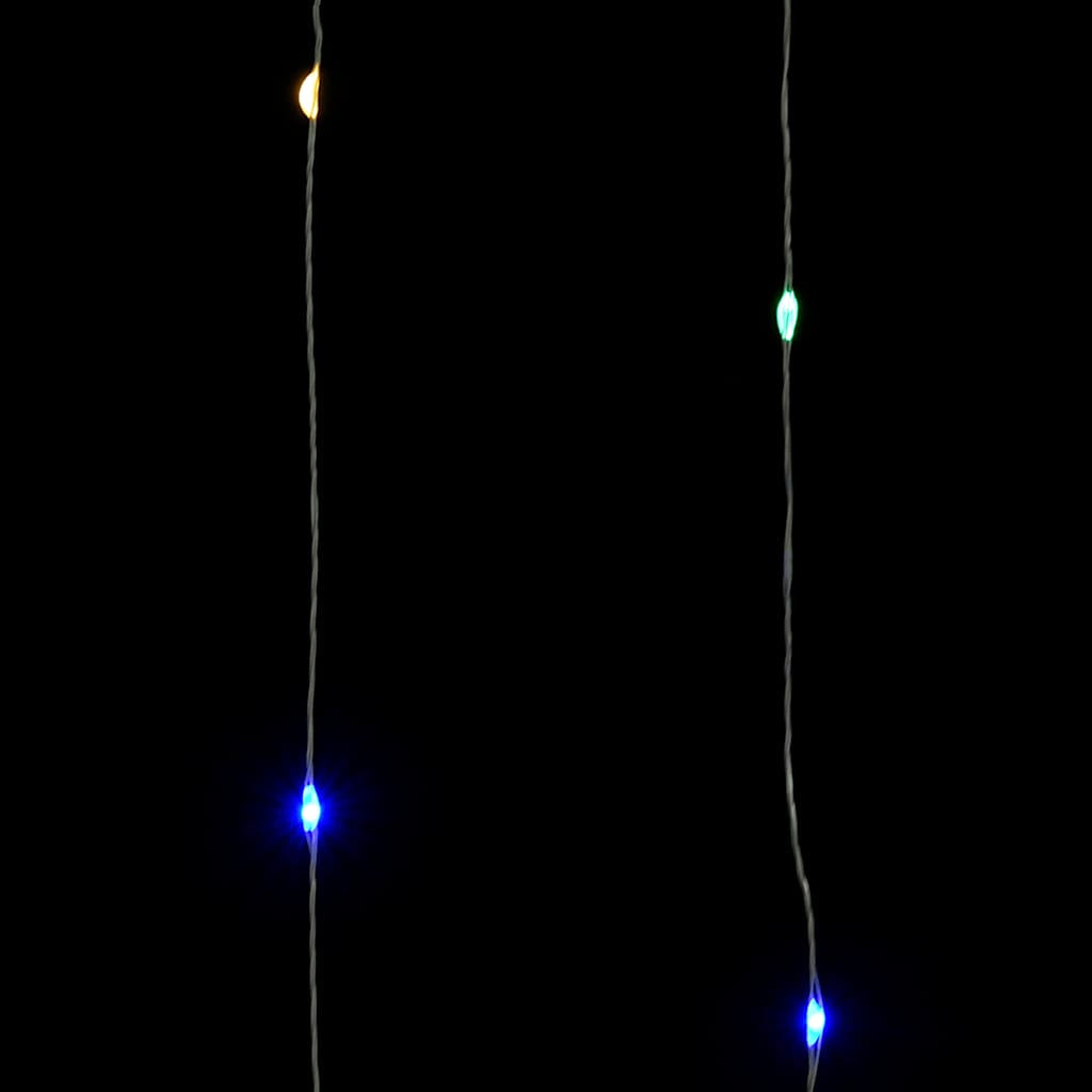 vidaXL Instalație cu 150 LED-uri, multicolor, 15 m vidaXL Instalație cu 150 LED-uri, multicolor, 15 m