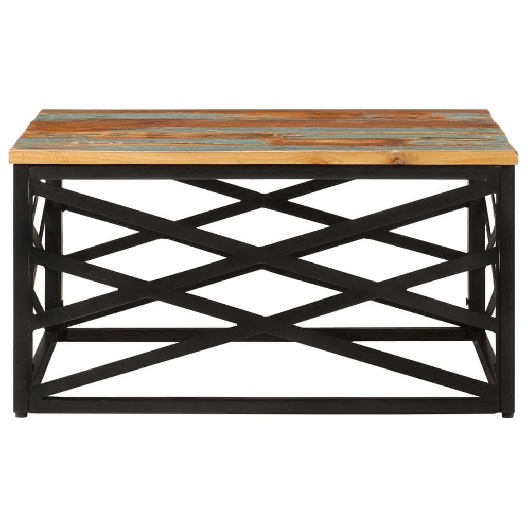 vidaXL Măsuță de cafea, 68x68x35 cm, lemn masiv reciclat vidaXL Măsuță de cafea, 68x68x35 cm, lemn masiv reciclat