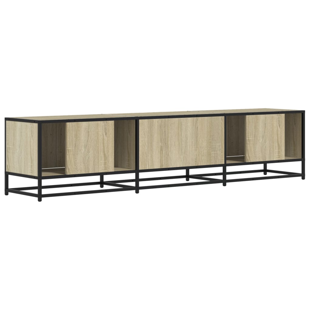 vidaXL Comodă TV, stejar sonoma, 180x35x41 cm, lemn prelucrat vidaXL Comodă TV, stejar sonoma, 180x35x41 cm, lemn prelucrat