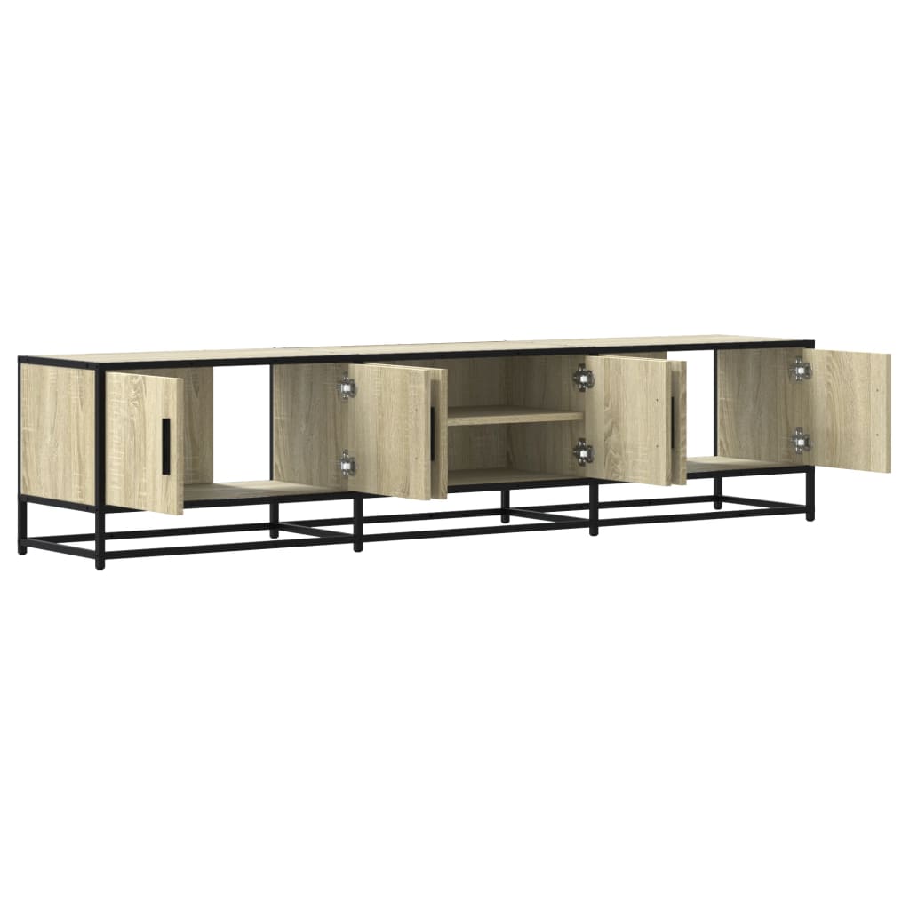 vidaXL Comodă TV, stejar sonoma, 180x35x41 cm, lemn prelucrat vidaXL Comodă TV, stejar sonoma, 180x35x41 cm, lemn prelucrat