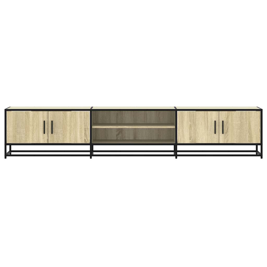 vidaXL Dulap TV, stejar sonoma, 210x35x41 cm, lemn prelucrat