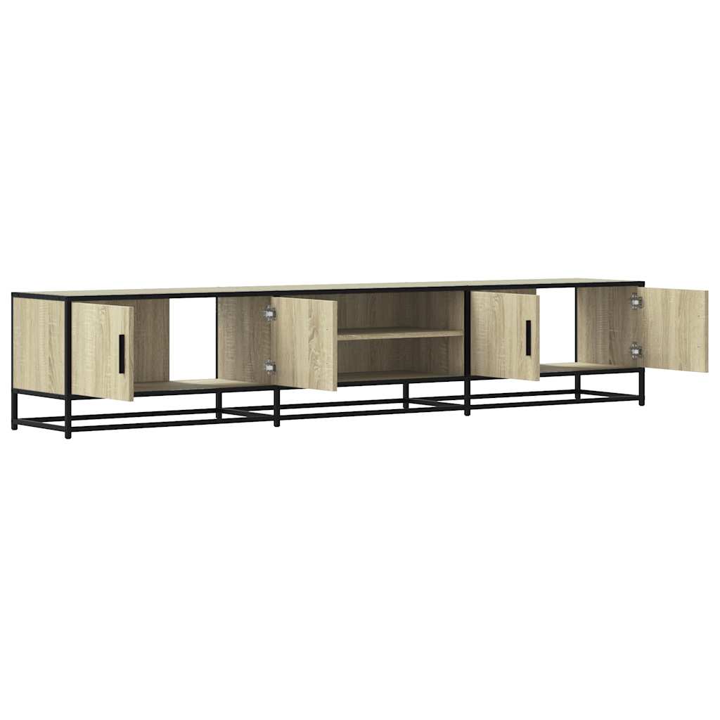 vidaXL Dulap TV, stejar sonoma, 210x35x41 cm, lemn prelucrat