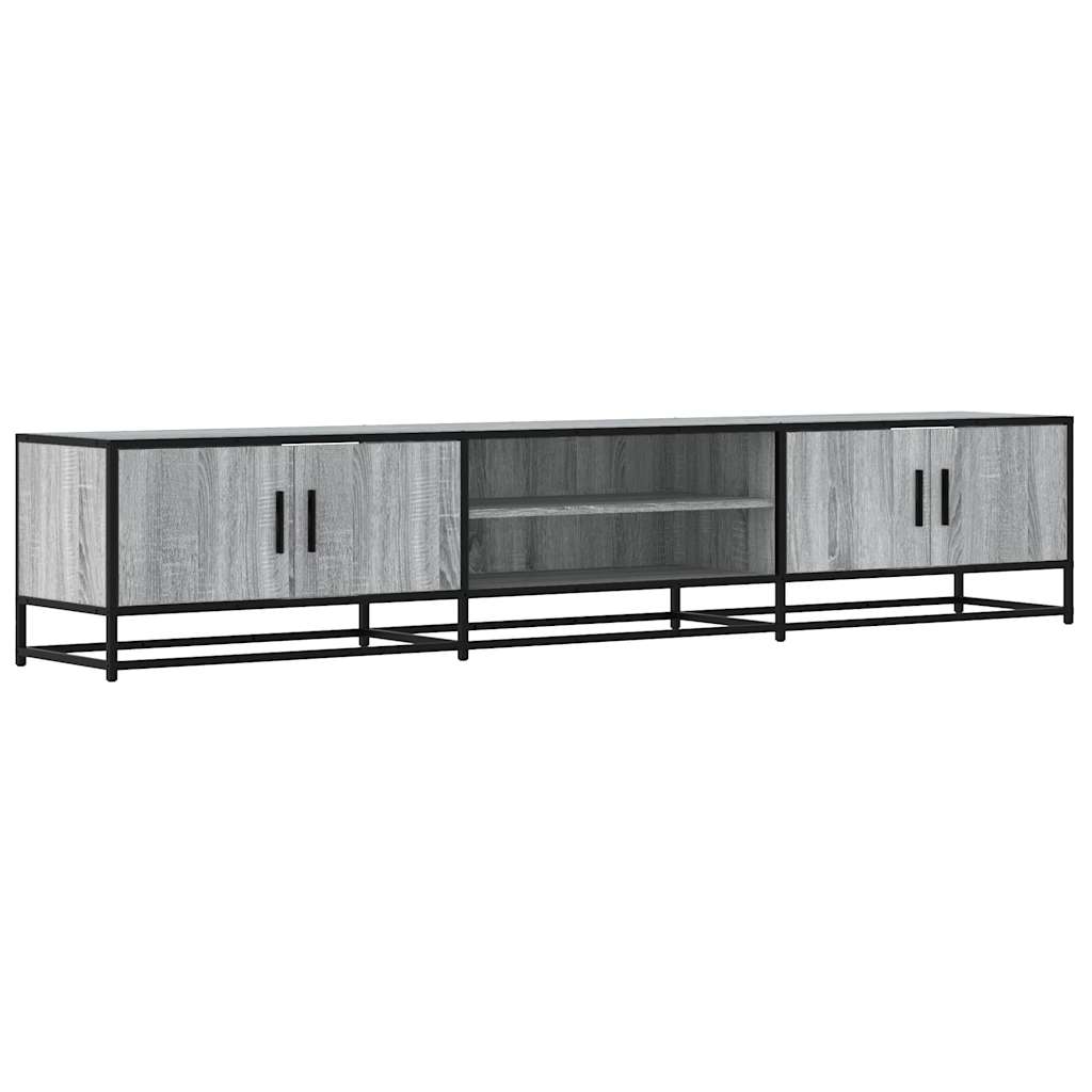 vidaXL Dulap TV, gri sonoma, 210x35x41 cm, lemn prelucrat