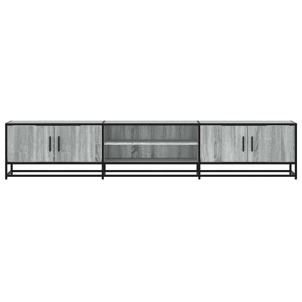 vidaXL Dulap TV, gri sonoma, 210x35x41 cm, lemn prelucrat