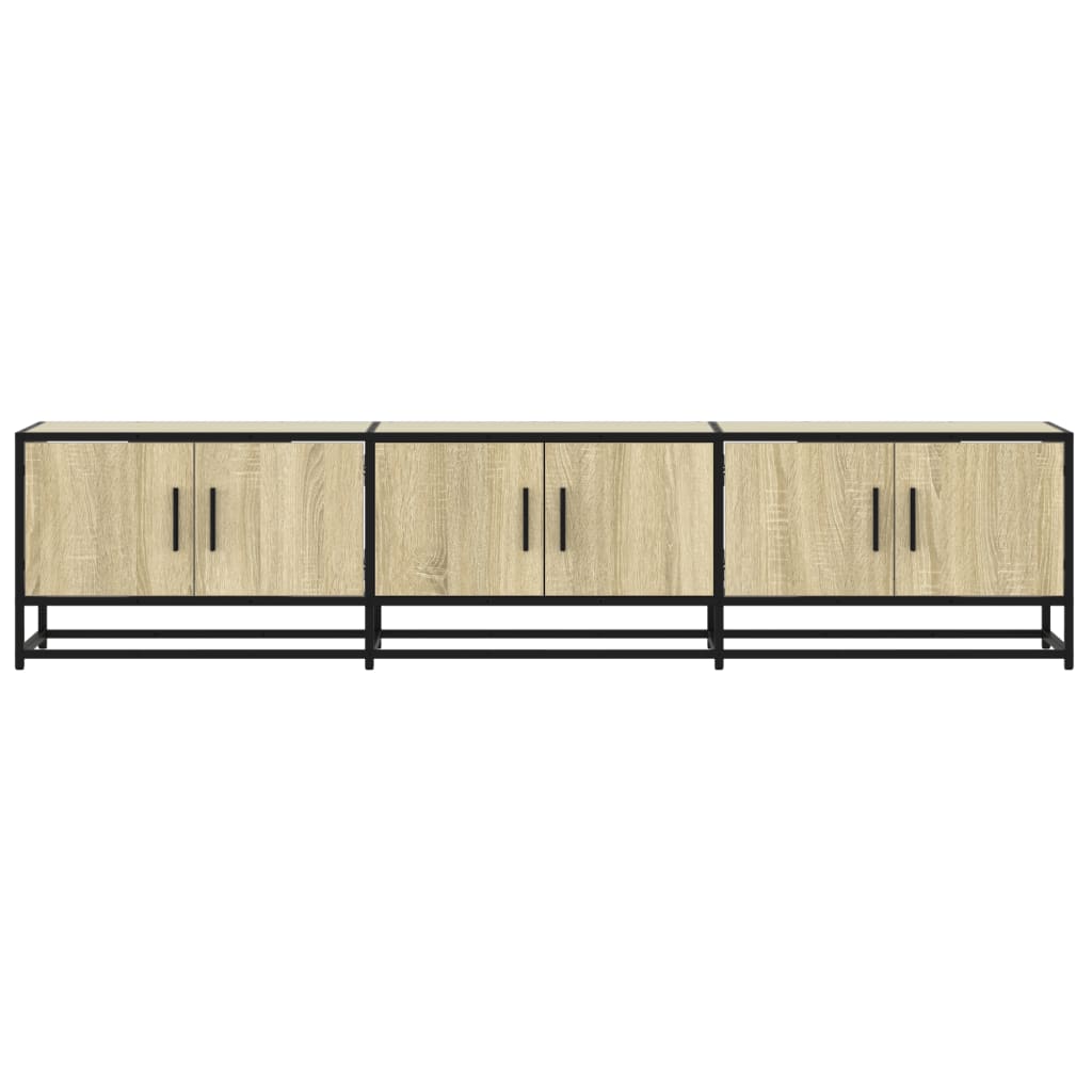 vidaXL Comodă TV, stejar sonoma, 180x35x41 cm, lemn prelucrat vidaXL Comodă TV, stejar sonoma, 180x35x41 cm, lemn prelucrat