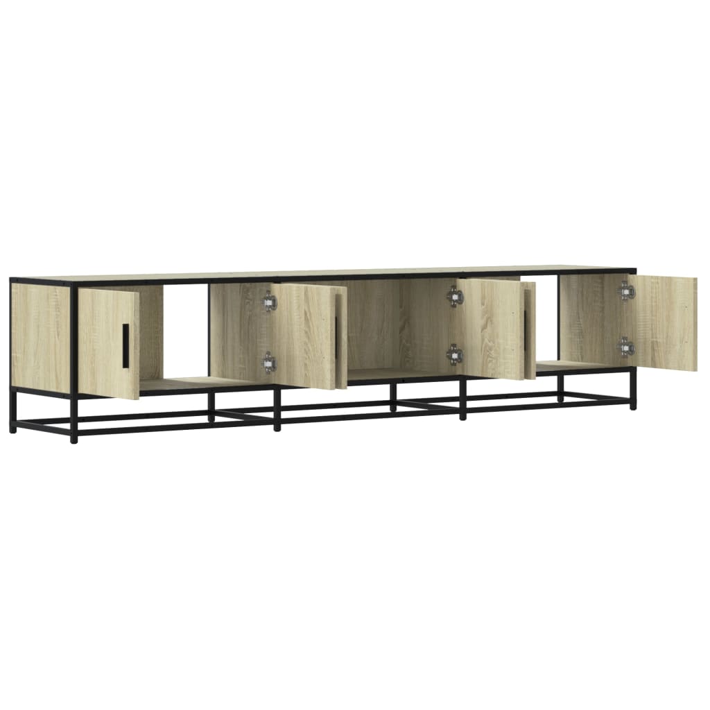 vidaXL Comodă TV, stejar sonoma, 180x35x41 cm, lemn prelucrat vidaXL Comodă TV, stejar sonoma, 180x35x41 cm, lemn prelucrat