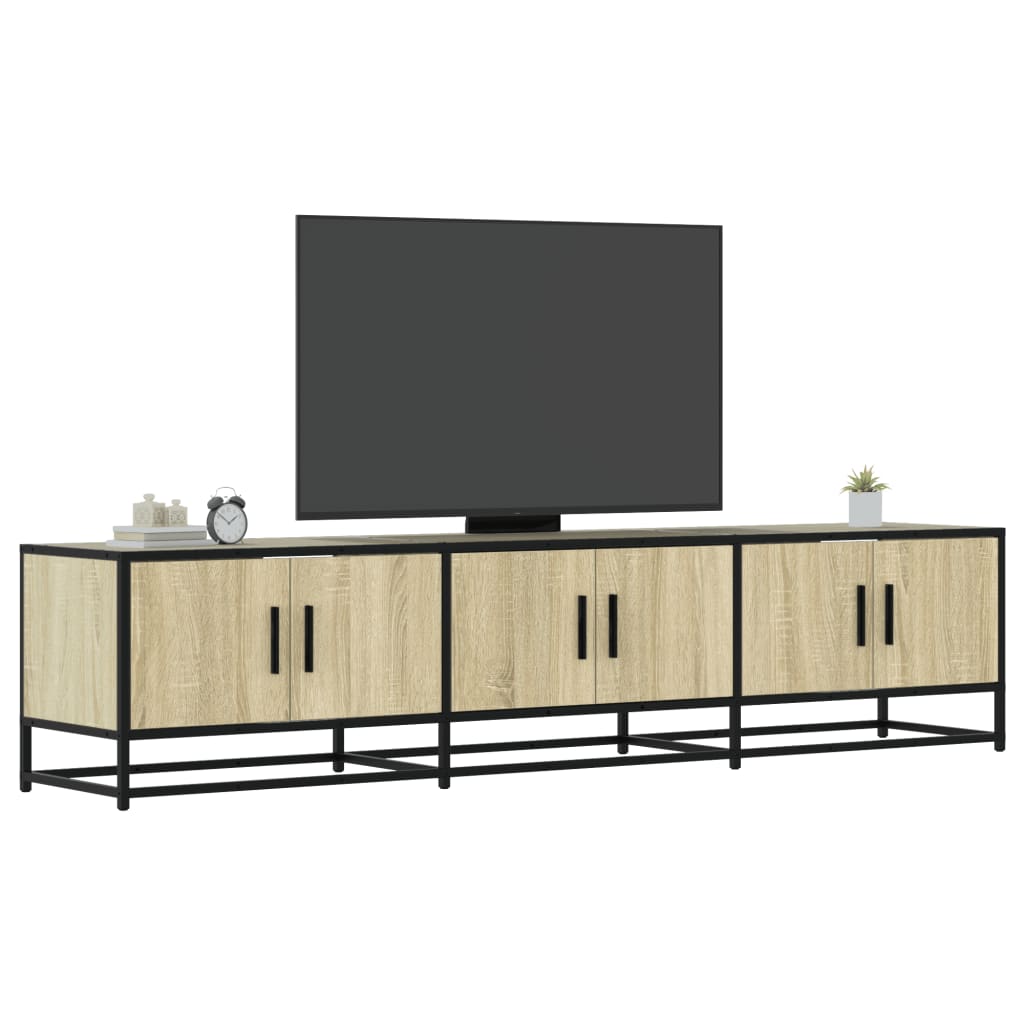 vidaXL Comodă TV, stejar sonoma, 180x35x41 cm, lemn prelucrat vidaXL Comodă TV, stejar sonoma, 180x35x41 cm, lemn prelucrat