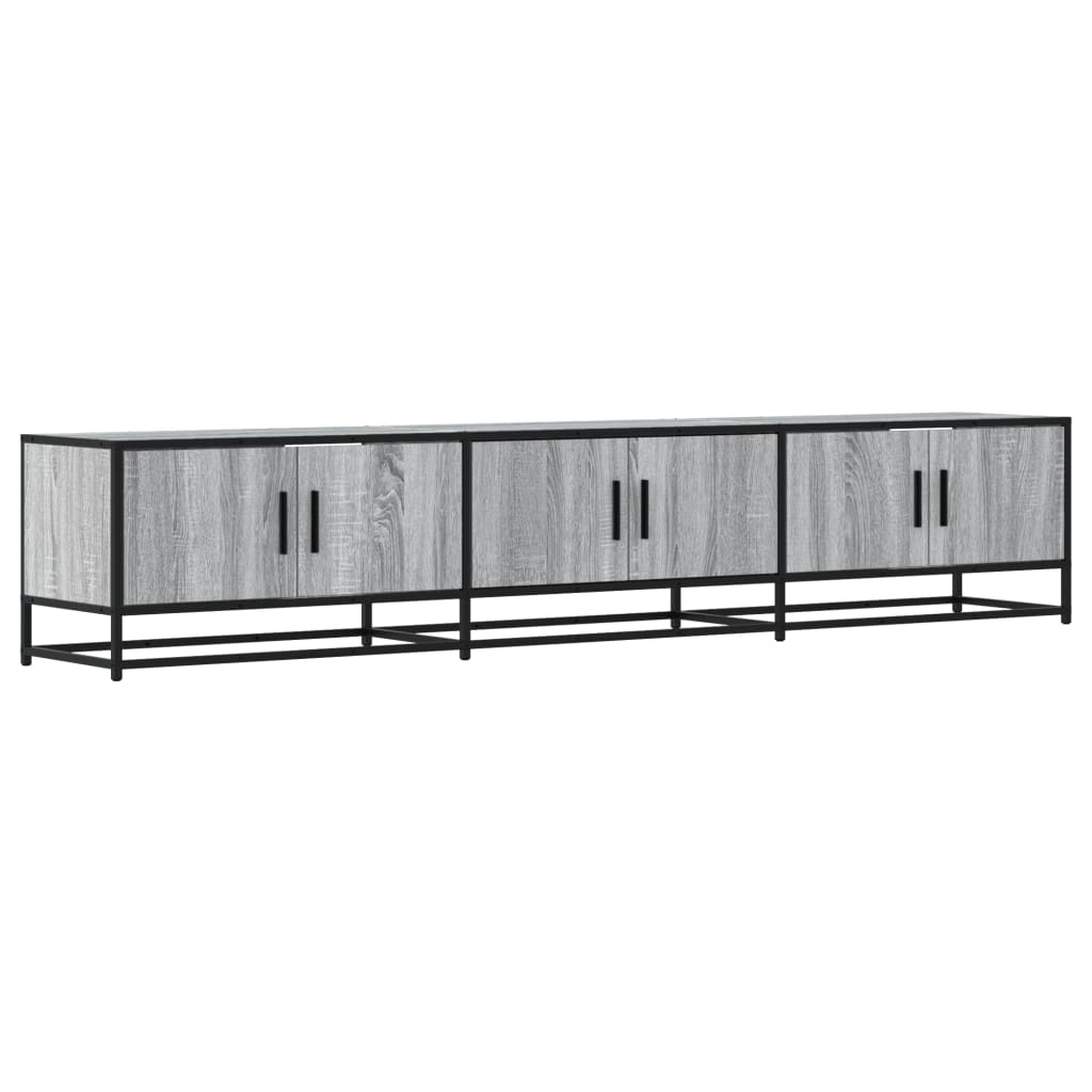 vidaXL Dulap TV, gri sonoma, 210x35x41 cm, lemn prelucrat