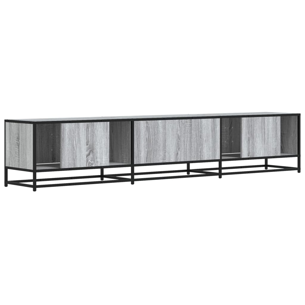 vidaXL Dulap TV, gri sonoma, 210x35x41 cm, lemn prelucrat