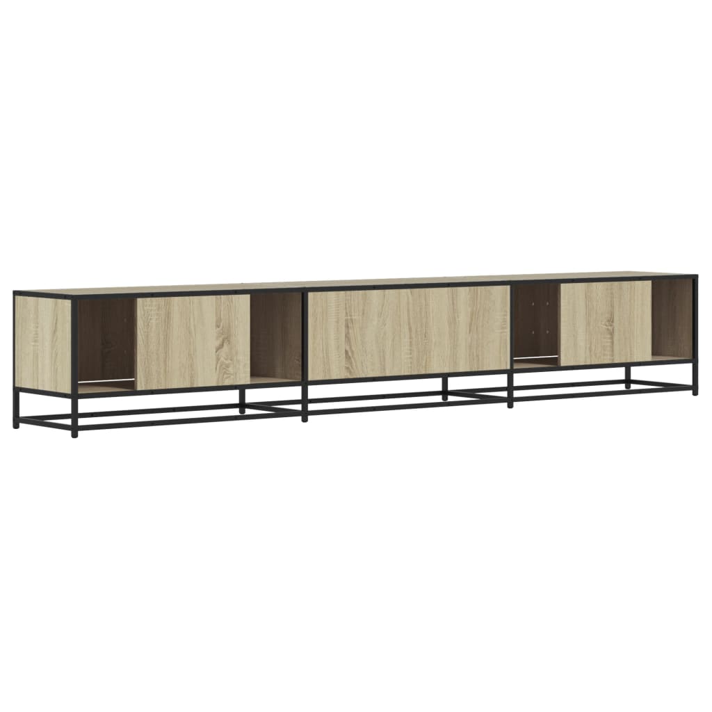 vidaXL Dulap TV, stejar sonoma, 240x35x41 cm, lemn prelucrat vidaXL Dulap TV, stejar sonoma, 240x35x41 cm, lemn prelucrat