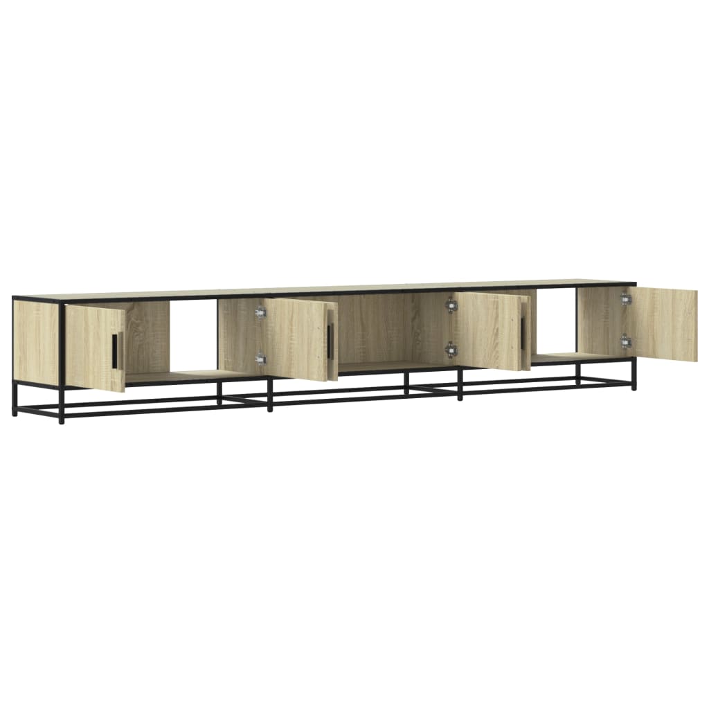 vidaXL Dulap TV, stejar sonoma, 240x35x41 cm, lemn prelucrat vidaXL Dulap TV, stejar sonoma, 240x35x41 cm, lemn prelucrat