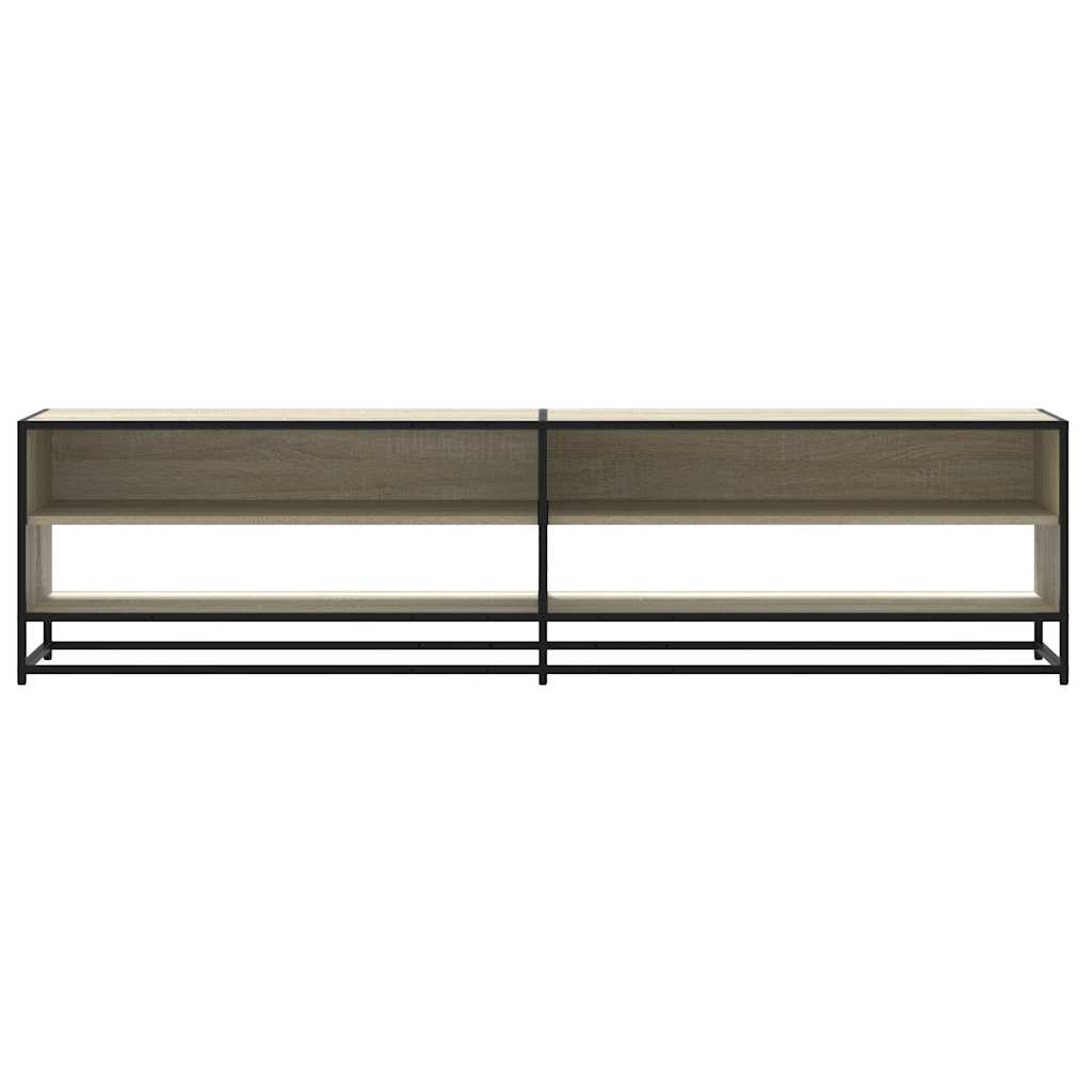 vidaXL Comodă TV, stejar sonoma, 180,5x40x46 cm, lemn prelucrat vidaXL Comodă TV, stejar sonoma, 180,5x40x46 cm, lemn prelucrat