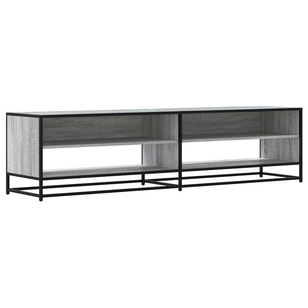 vidaXL Comodă TV, gri sonoma, 180,5x40x46 cm, lemn compozit vidaXL Comodă TV, gri sonoma, 180,5x40x46 cm, lemn compozit