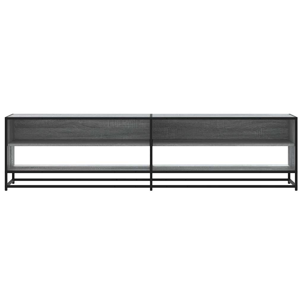 vidaXL Comodă TV, gri sonoma, 180,5x40x46 cm, lemn compozit vidaXL Comodă TV, gri sonoma, 180,5x40x46 cm, lemn compozit