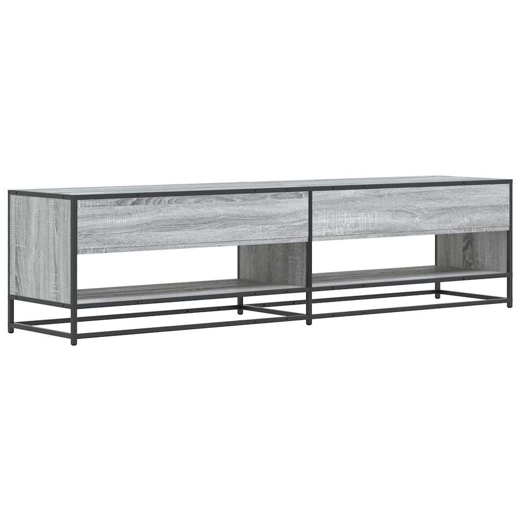vidaXL Comodă TV, gri sonoma, 180,5x40x46 cm, lemn compozit vidaXL Comodă TV, gri sonoma, 180,5x40x46 cm, lemn compozit