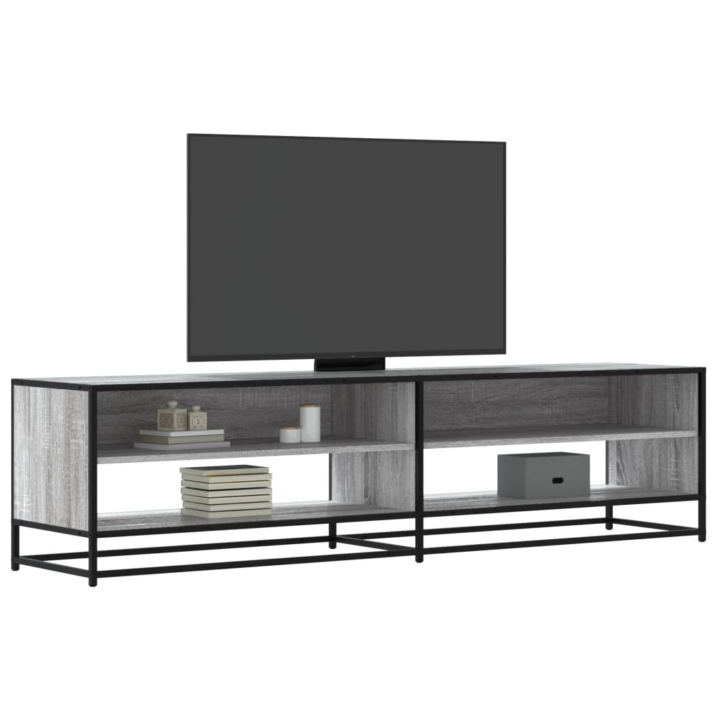 vidaXL Comodă TV, gri sonoma, 180,5x40x46 cm, lemn compozit vidaXL Comodă TV, gri sonoma, 180,5x40x46 cm, lemn compozit