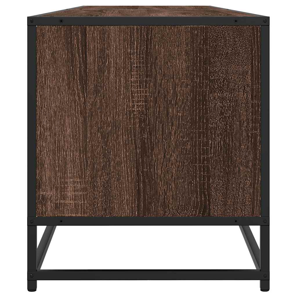 vidaXL Dulap TV, stejar maro, 180,5x40x46 cm, lemn prelucrat vidaXL Dulap TV, stejar maro, 180,5x40x46 cm, lemn prelucrat