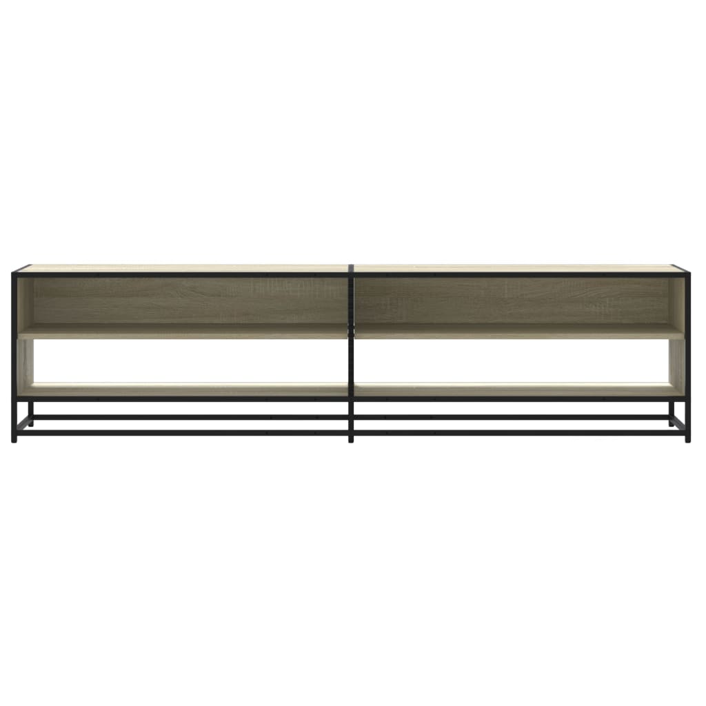 vidaXL Comodă TV, stejar sonoma, 180x40x46 cm, lemn prelucrat vidaXL Comodă TV, stejar sonoma, 180x40x46 cm, lemn prelucrat