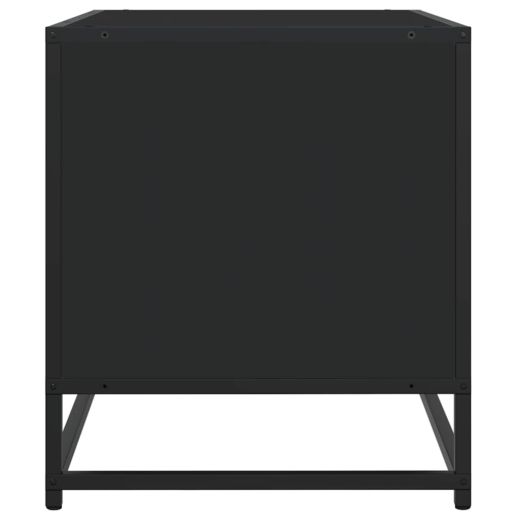vidaXL Comodă TV, negru, 270x40x46 cm, lemn prelucrat