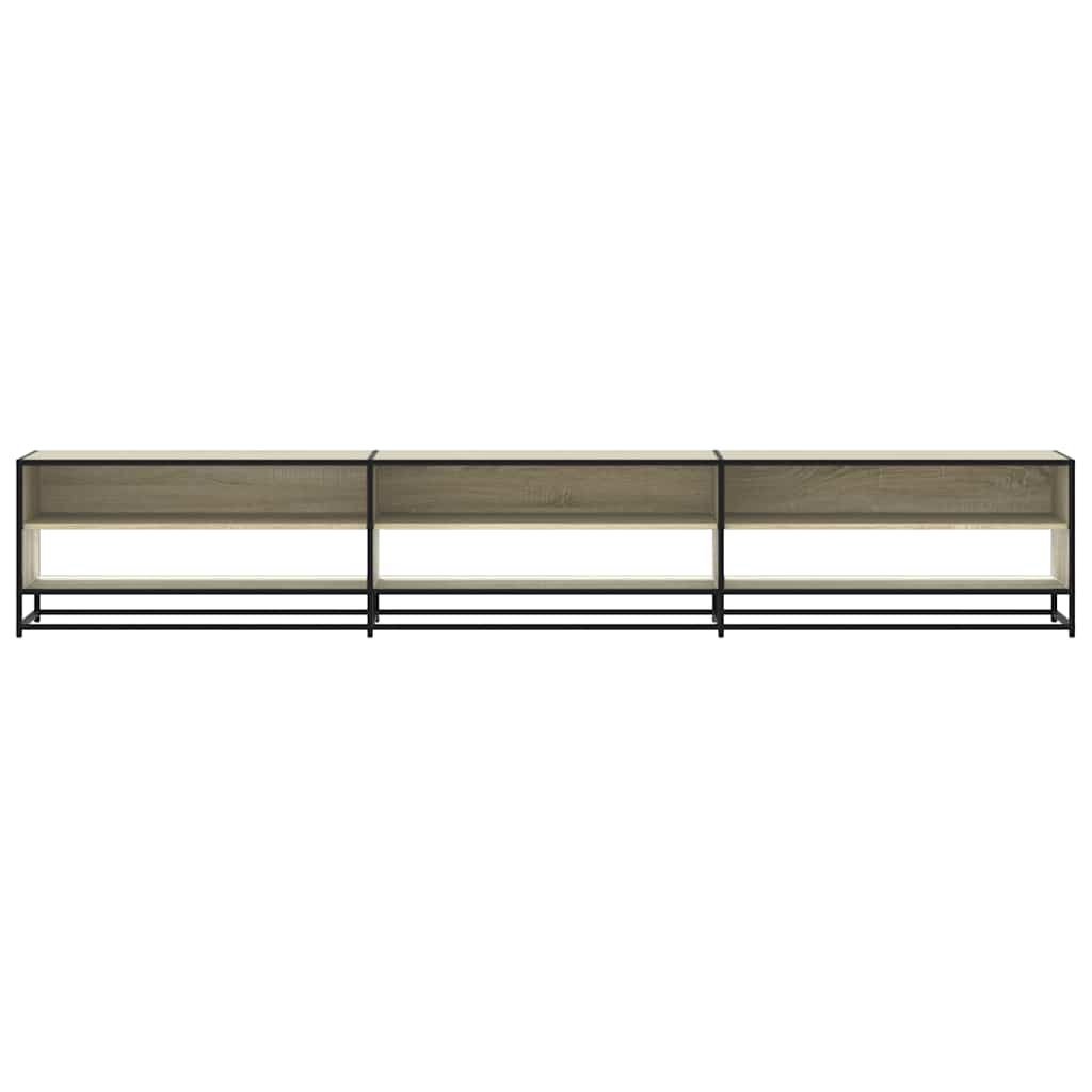 vidaXL Comodă TV, stejar sonoma, 270x40x46 cm, lemn prelucrat vidaXL Comodă TV, stejar sonoma, 270x40x46 cm, lemn prelucrat