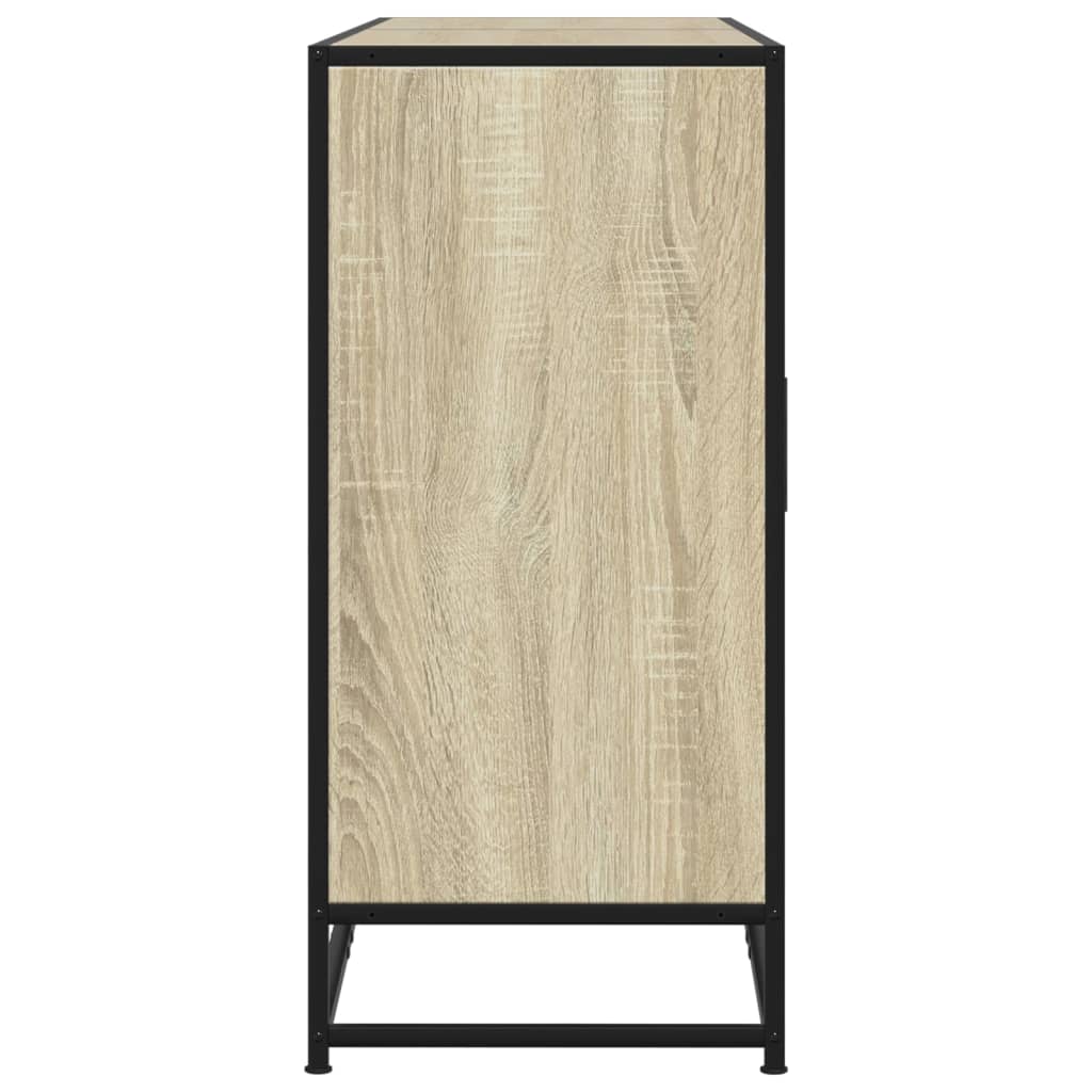 vidaXL Dulap, stejar sonoma, 134x35x76 cm, lemn prelucrat