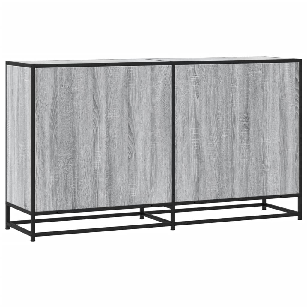 vidaXL Dulap, gri sonoma, 134x35x76 cm, lemn prelucrat