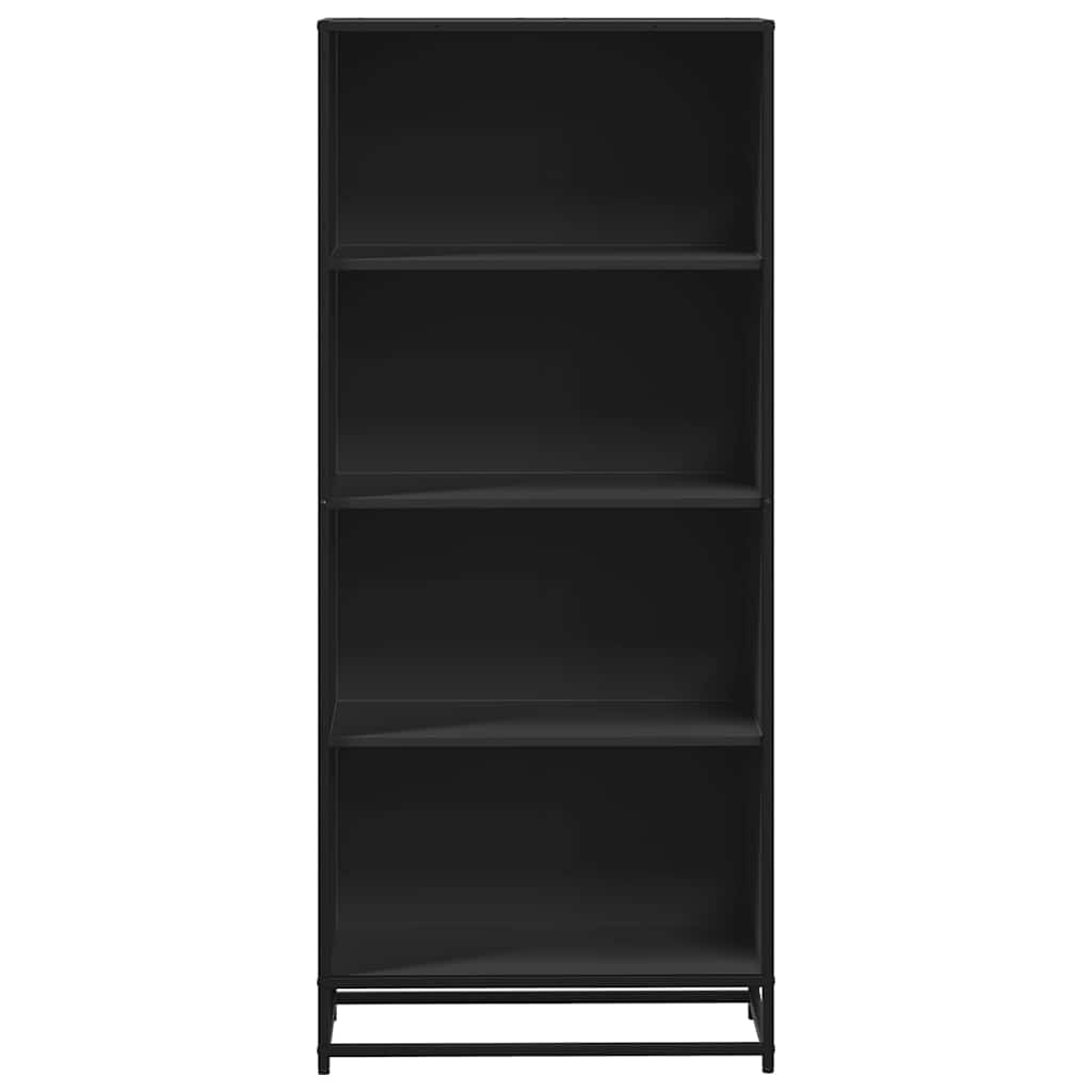 vidaXL Bibliotecă, negru, 60x35x139 cm, lemn prelucrat vidaXL Bibliotecă, negru, 60x35x139 cm, lemn prelucrat